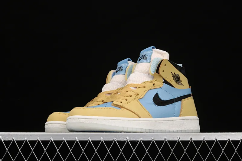 All categories Air Jordan Jordan series basketball shoes Air Jordan 1 High Z version Air Jordan 1 Zoom CMFT AJ1 Joe 1 black blue yellow CT0978-900